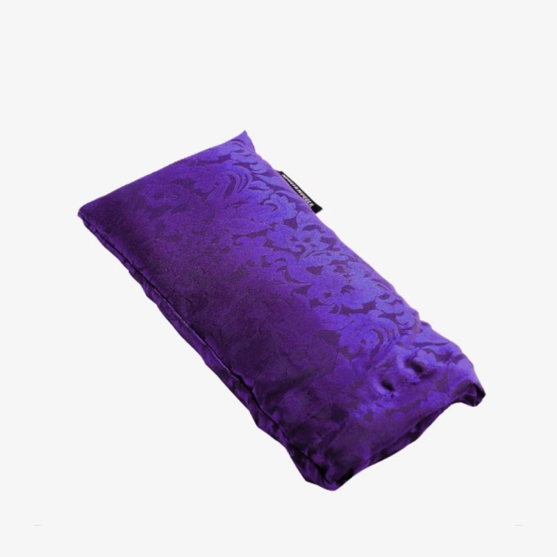 Повязка на глаза HUGGER MUGGER Silk Eyebag Herbal Filling фиолетовый