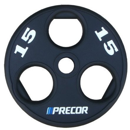 Precor FM\UPP Олимпийский диск в уретане с логотипом 15 кг