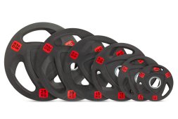 Диск 51 мм. обрезиненный с 3-мя хватами 25 кг