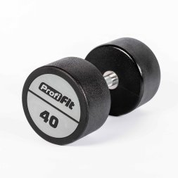 Гантельный ряд полиуретановый LEVEL (шаг 2,5 кг, 5 пар) PROFI-FIT 40-50 кг