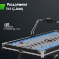 Игровой стол UNIX Line Аэрохоккей (226х125 cм) Black&amp;amp;White