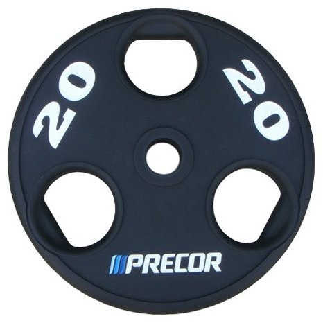 Precor FM\UPP Олимпийский диск в уретане с логотипом 20 кг