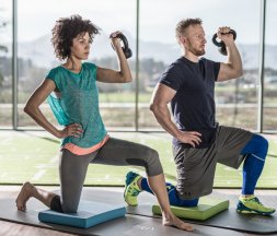 Балансировочная подушка AIREX Balance Pad Plus Elite синий