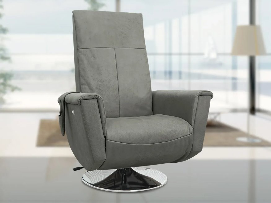 Кресло-реклайнер электрический с массажем FUJIMO ORLANDO F3004 VEF Mouse