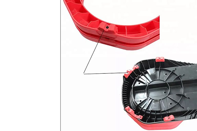 Степ-платформа красная Hasttings Digger HD22H2E