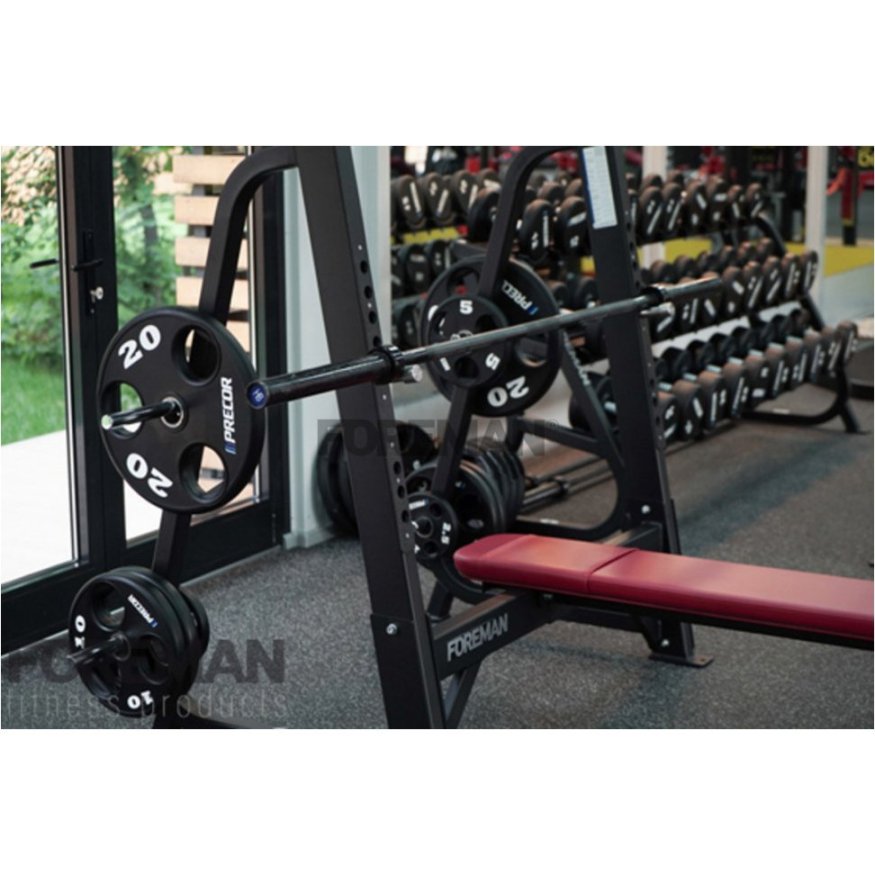 Precor FM\UPP Олимпийский диск в уретане с логотипом 25 кг