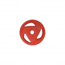 Диск обрезиненный олимпийский Protrain COP-25 (д=50 мм)