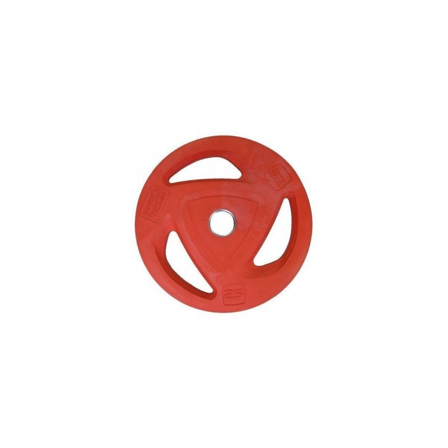 Диск обрезиненный олимпийский Protrain COP-25 (д=50 мм)