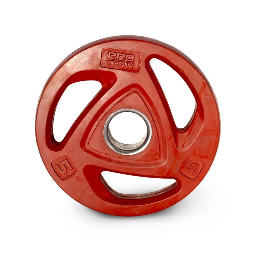 Диск обрезиненный олимпийский Protrain COP-25 (д=50 мм)