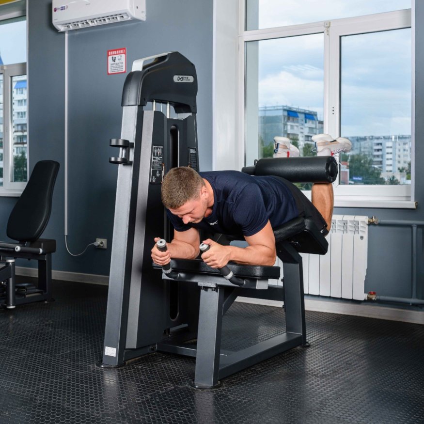 U3001C (E3001) Сгибание ног лежа. Стек 135 кг