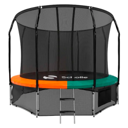 Батут Scholle Space Twin Green/Orange 16FT (4.88м)