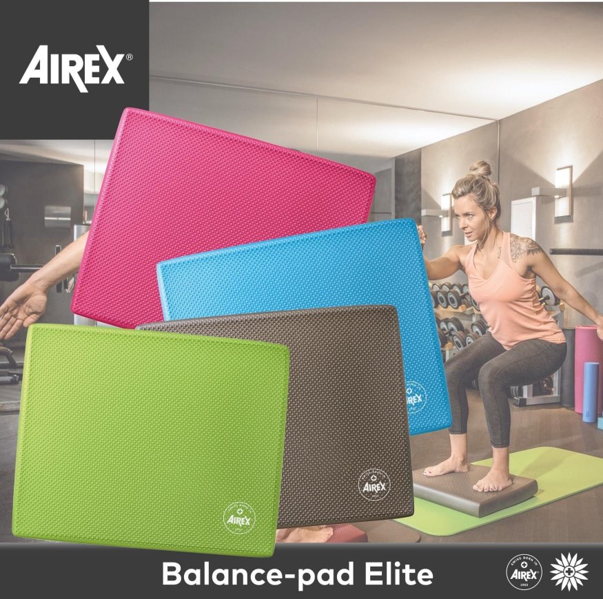 Балансировочная подушка AIREX Balance Pad Plus Elite розовый