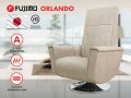 Кресло-реклайнер электрический с массажем FUJIMO ORLANDO F3004 FEF Ваниль