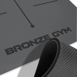 Коврик для йоги и пилатеса BRONZE GYM, 183x68x0, 5см