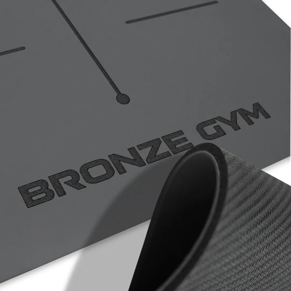 Коврик для йоги и пилатеса BRONZE GYM, 183x68x0, 5см