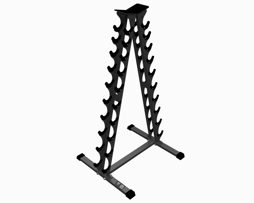 Стойка для 10 пар гантелей &amp;quot;Ёлочка&amp;quot;