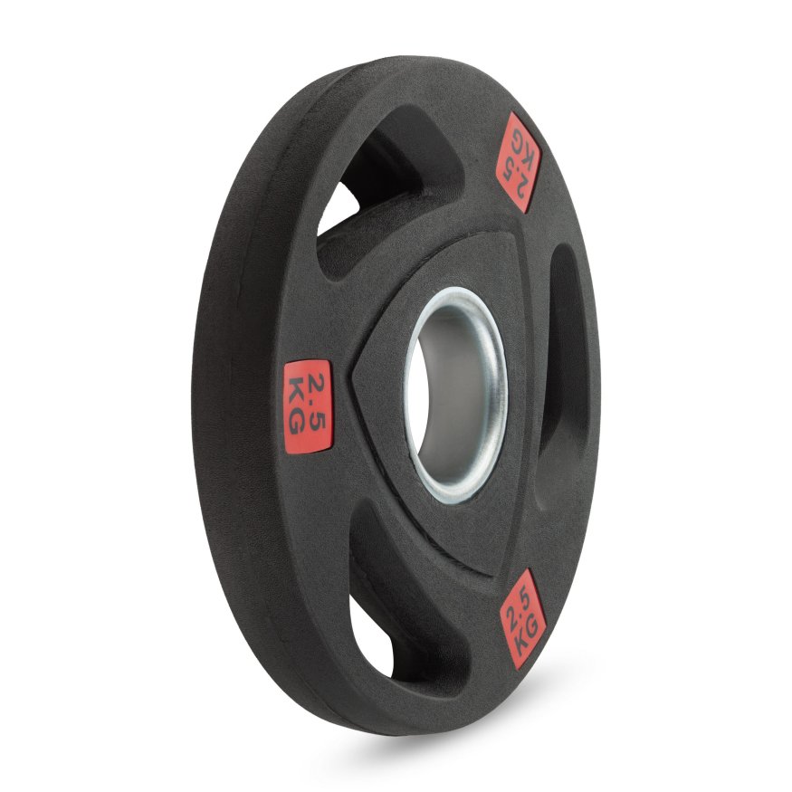 Диск 51 мм. обрезиненный с 3-мя хватами 2,5 кг