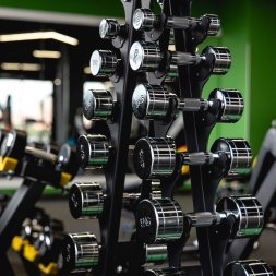 A2067 Подставка под гантельный ряд (на 10 пар, 1-10 кг) TANGEN