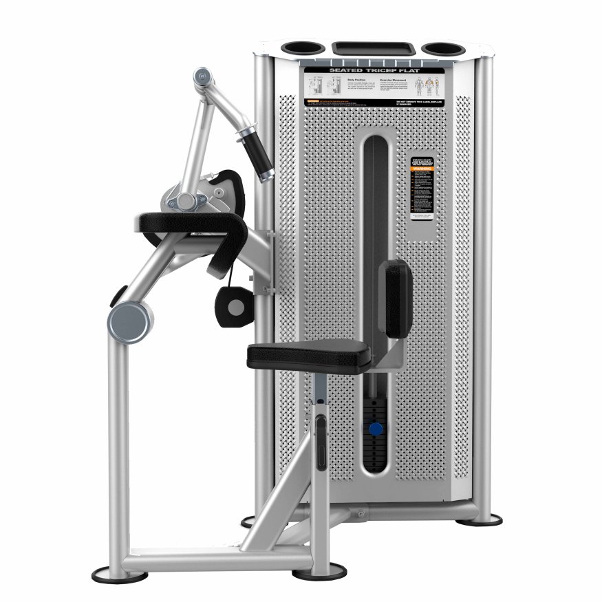 U2027 Трицепс-машина сидя. Прямая парта. Стек 64 кг