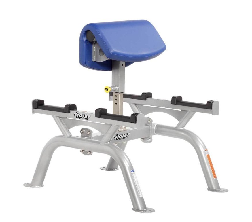 Парта для бицепса стоя HOIST CF-3555 матовый черный/черный