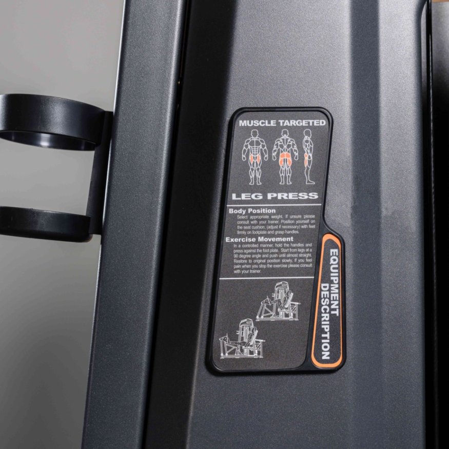 U3003C (E3003) Жим ногами. Стек 115 кг