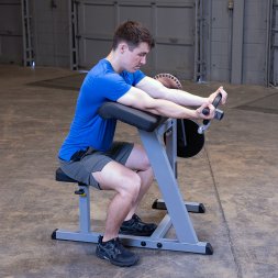 Тренажер бицепс \ трицепс на свободных весах ф26 (из 2 кор.) Body-Solid GCBT380B CAM Series Biceps Triceps Machine