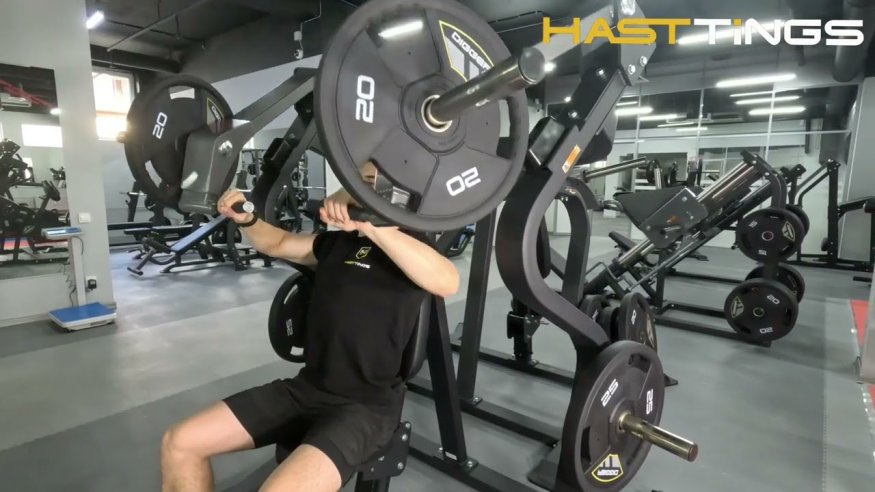 Жим от груди под наклоном с независимыми рычагами Hasttings Digger HD002-5