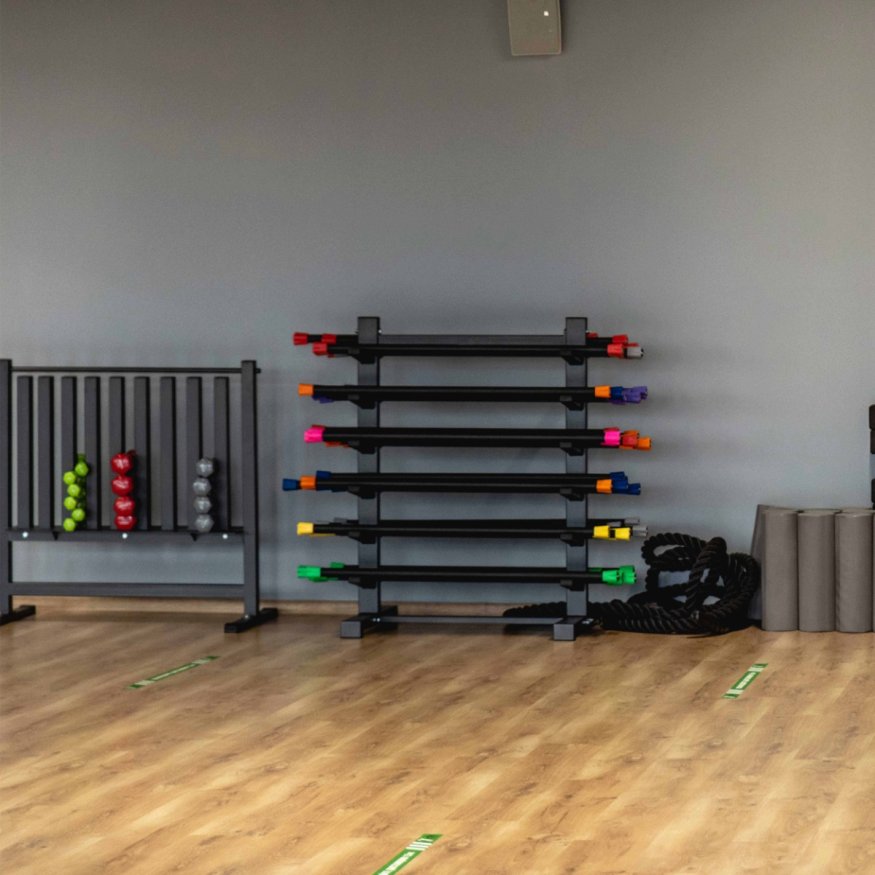 A2506 Стойка для гантелей (на 30 пар) TANGEN