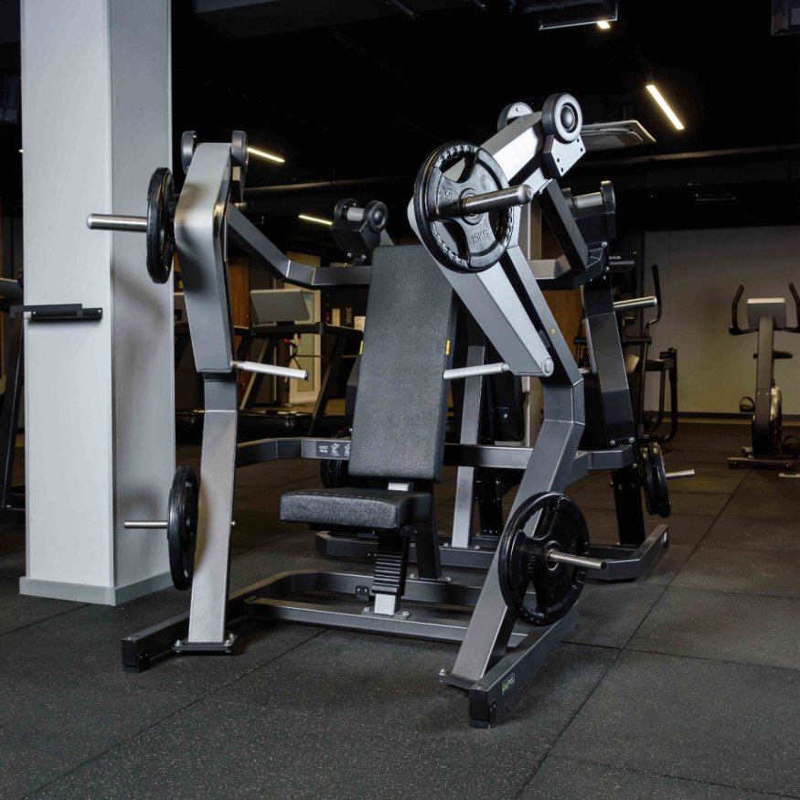 D905 Жим от груди, рычаги серые