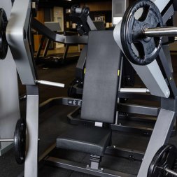 D905 Жим от груди, рычаги серые