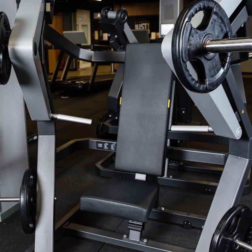 D905 Жим от груди, рычаги серые