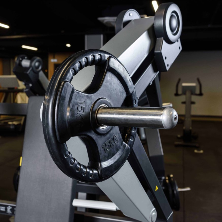 D905 Жим от груди, рычаги серые