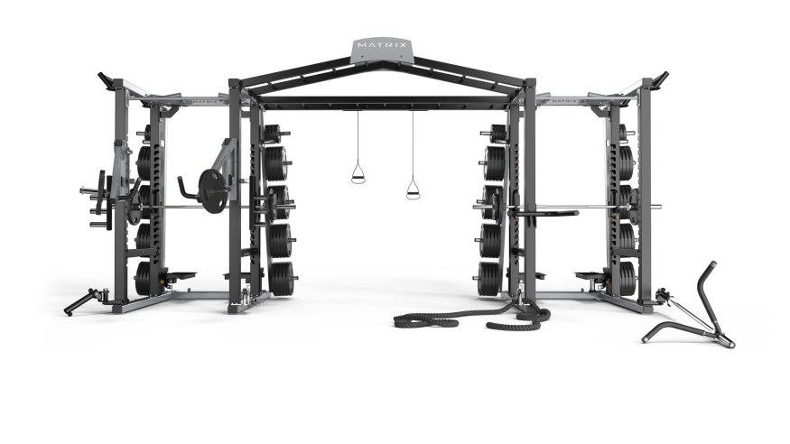  Matrix Fitness Комплекс силовых рам Double MEGA Rack Magnum