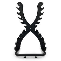 Стойка для хромированных гантелей UNIX Fit DumRack 10 PRO черный