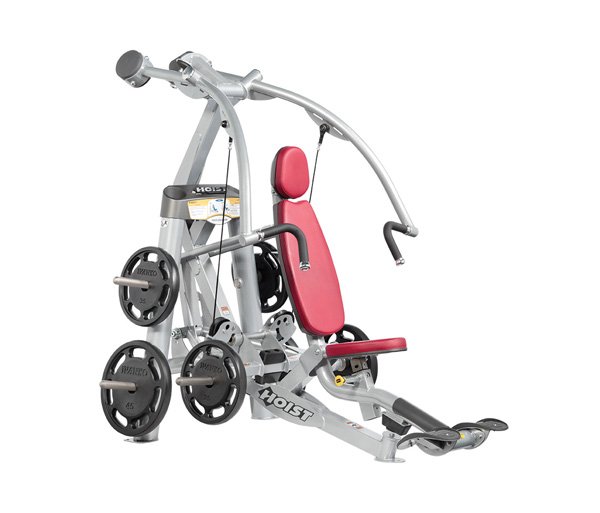 Жим от груди сидя Hoist RPL-5301 желтый/черный