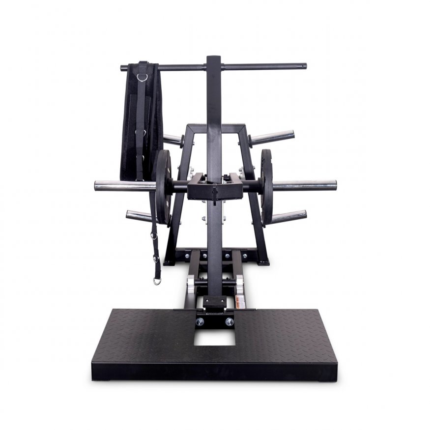 Приседания с поясом (колодец) на свободных весах Protrain PR-BS01B