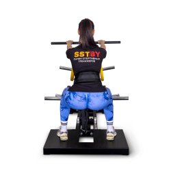 Приседания с поясом (колодец) на свободных весах Protrain PR-BS01B