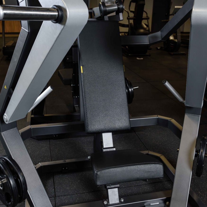 D910 Широкий жим от груди, рычаги серые