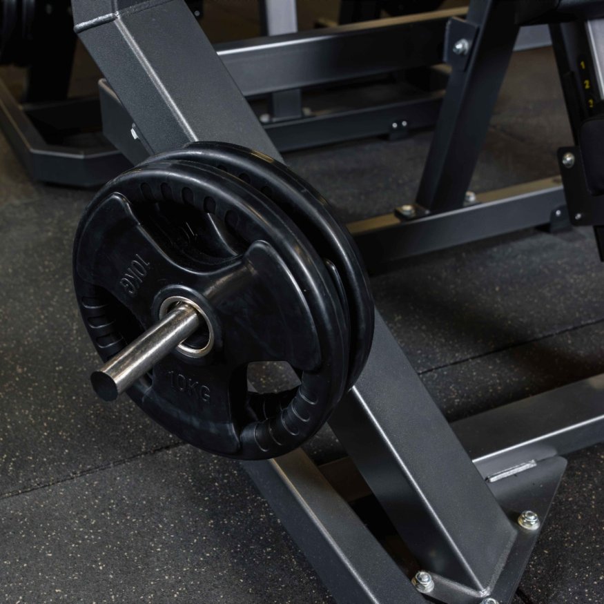 D910 Широкий жим от груди, рычаги серые