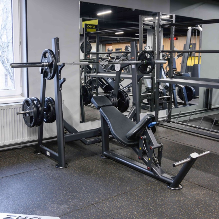 U2042 Скамья-стойка для жима под углом вверх