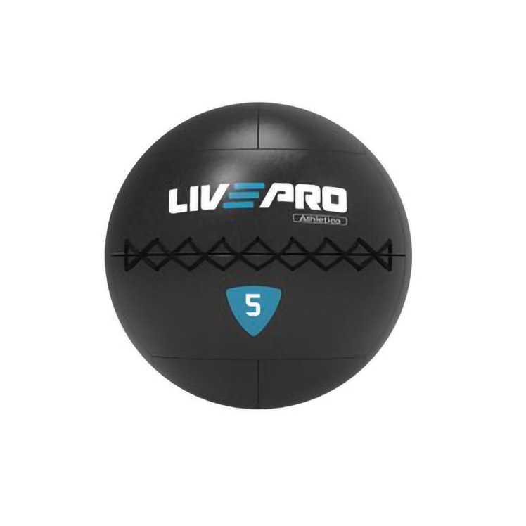 Медбол LIVEPRO Wall Ball PRO 10 кг, черный/синий