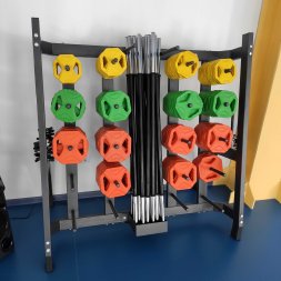 A5401 Стойка для фитнес штанг (на 30 шт) TANGEN