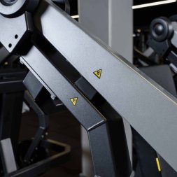 D915 Наклонный жим от груди, рычаги серые