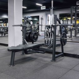 U2043 Скамья-стойка для жима штанги лежа