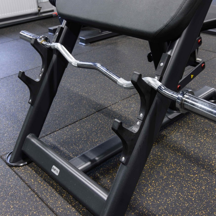 U2044 Скамья для бицепса с сиденьем. Скамья Скотта