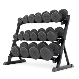 Стойка для гексагональных гантелей UNIX Fit DumRack Hexagon PRO (300 кг)