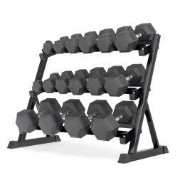 Стойка для гексагональных гантелей UNIX Fit DumRack Hexagon PRO (300 кг)