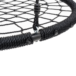 Качели-гнездо подвесные UNIX Line Black 120