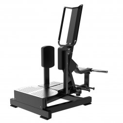 Разведение ног в приседе для ягодичных мышц на свободных весах Protrain PP310 (полностью черный)