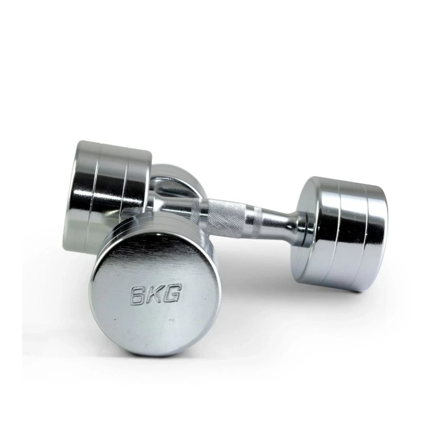 Набор хромированных гантелей 1-10 кг Pro Energy IFD-12 (парный набор)